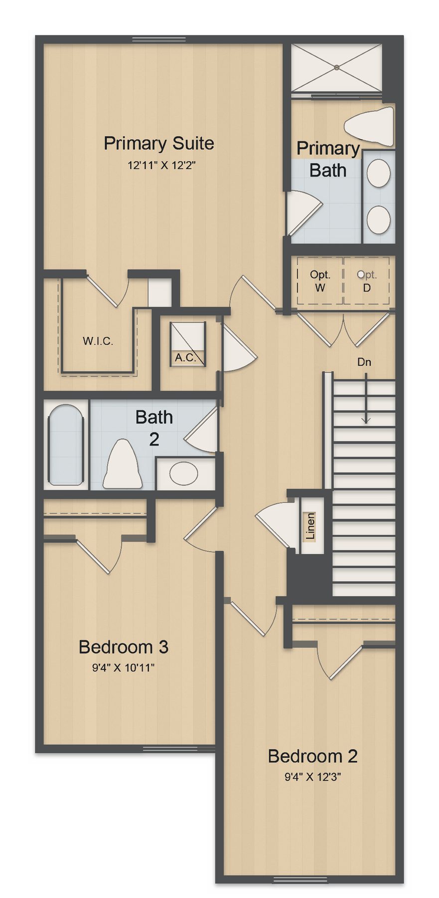 Planta Osprey · 2º andar