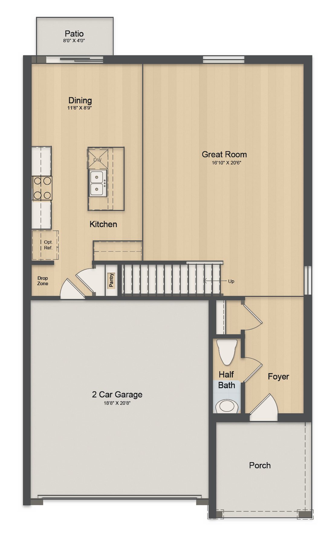 Planta Eagle · 1º andar