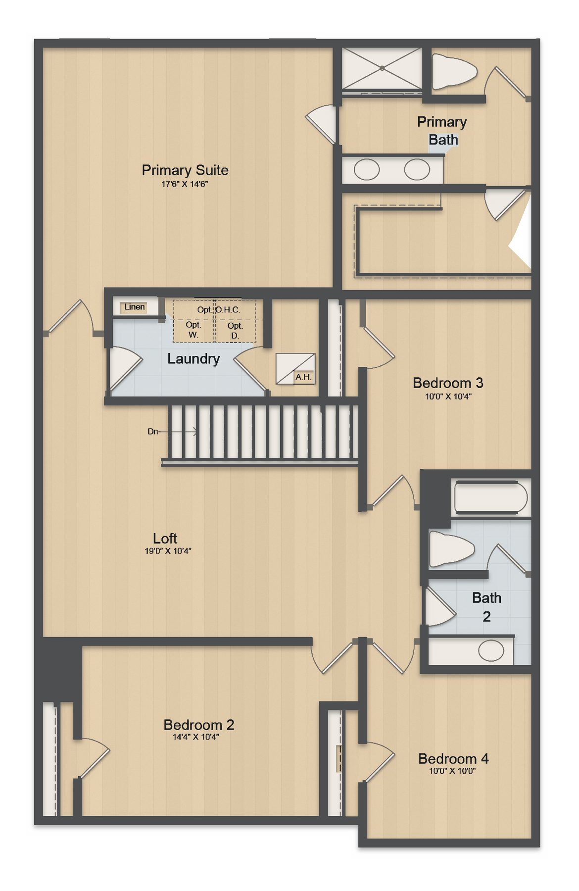 Planta Eagle · 2º andar