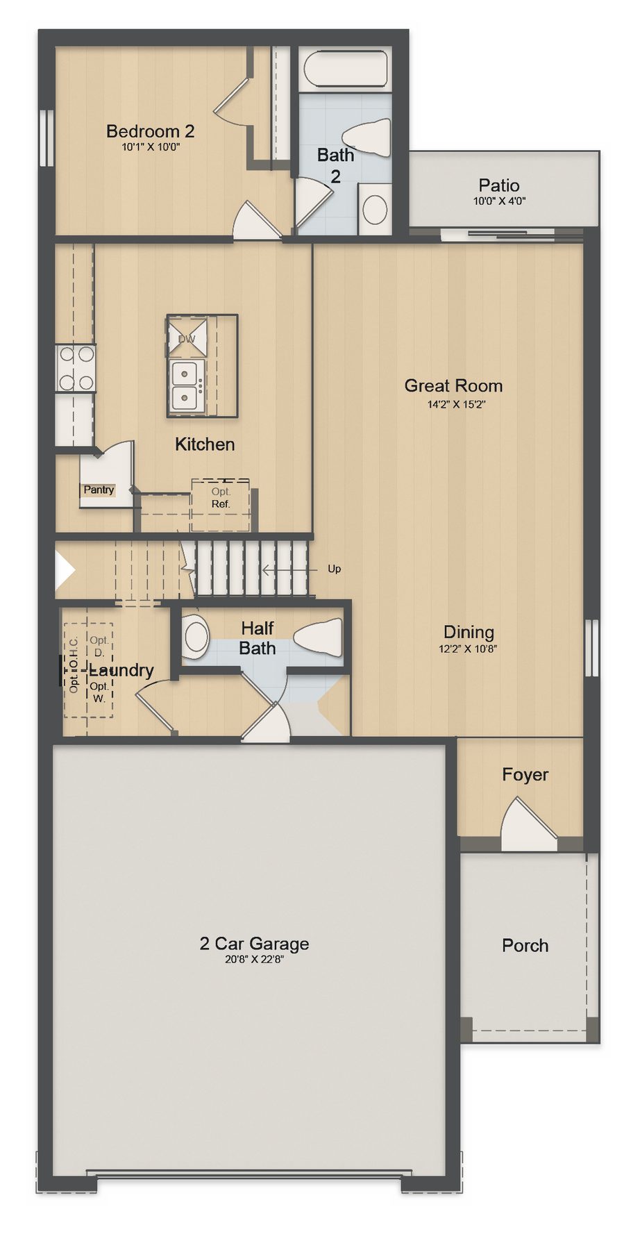Planta Falcon · 1º andar