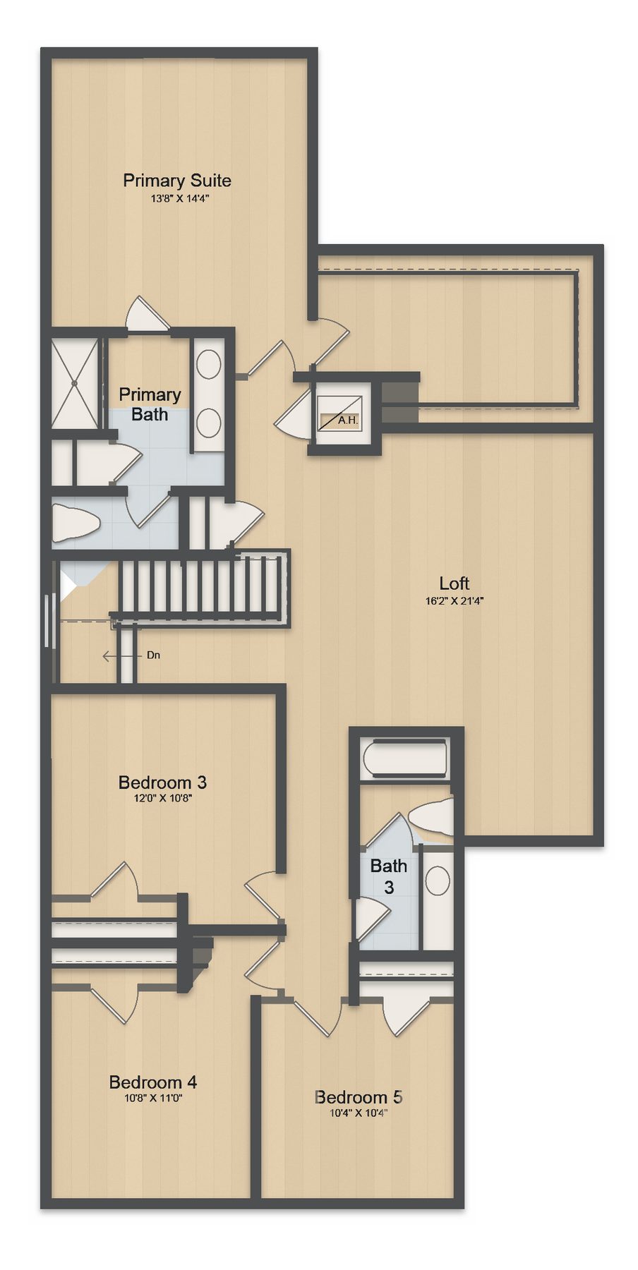 Planta Falcon · 2º andar