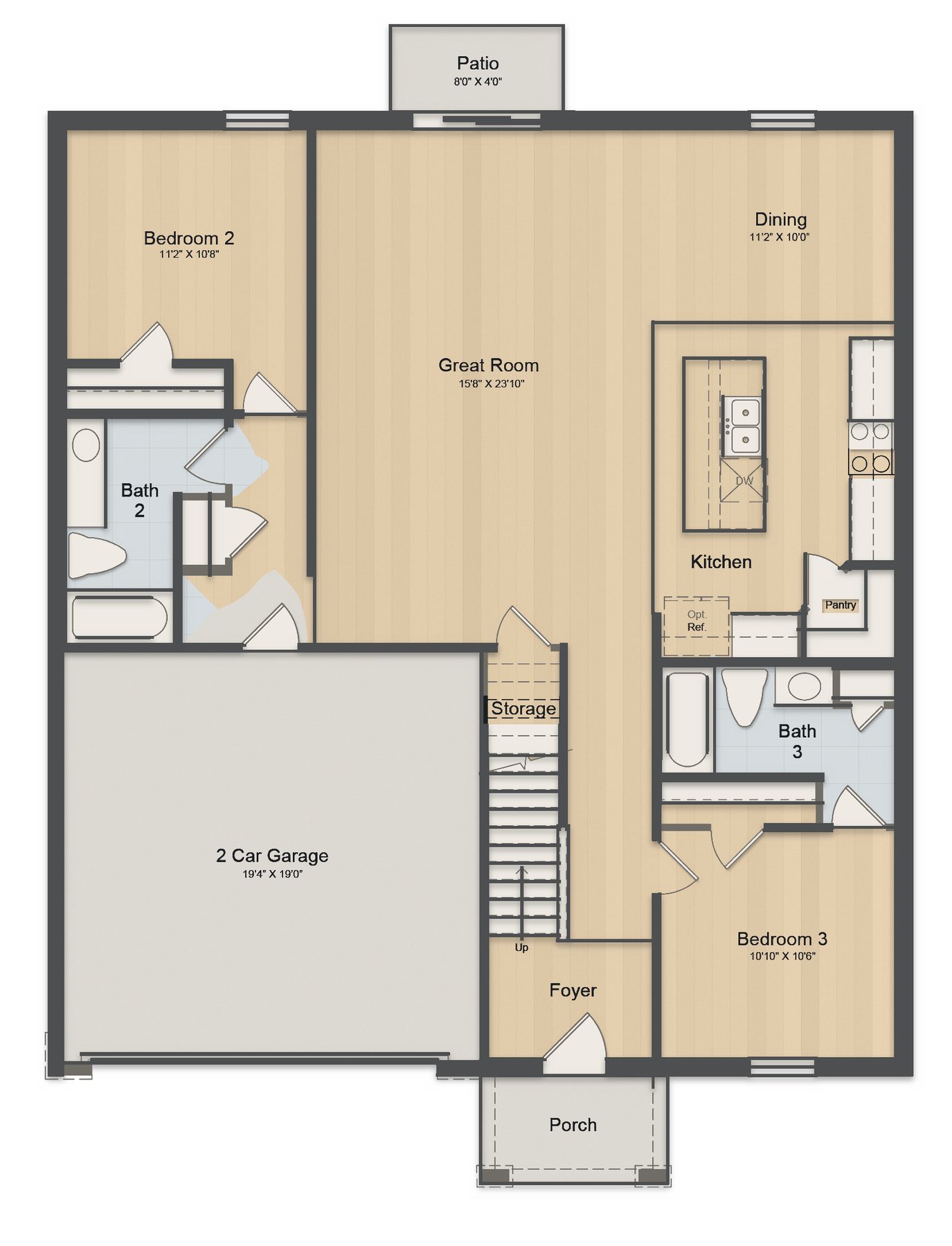 Planta Macaw · 1º andar