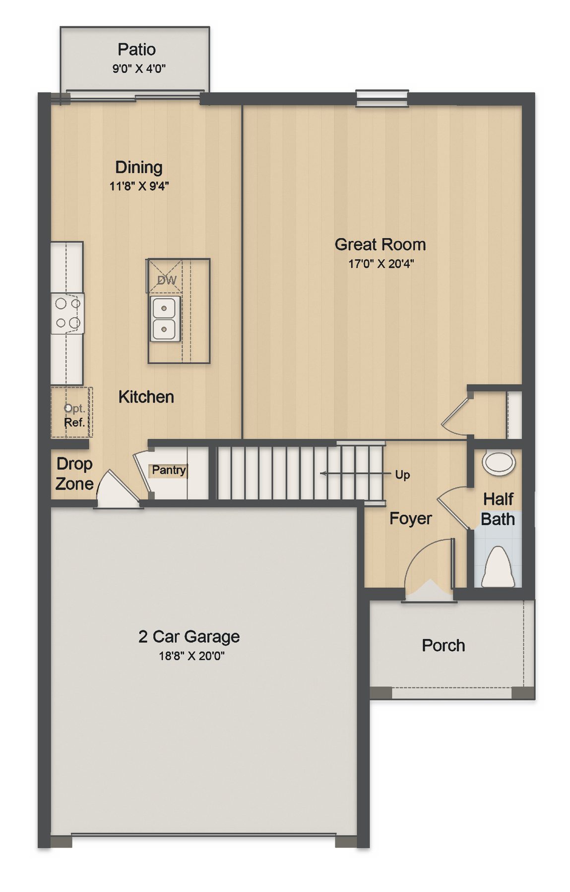 Planta Maple · 1º andar
