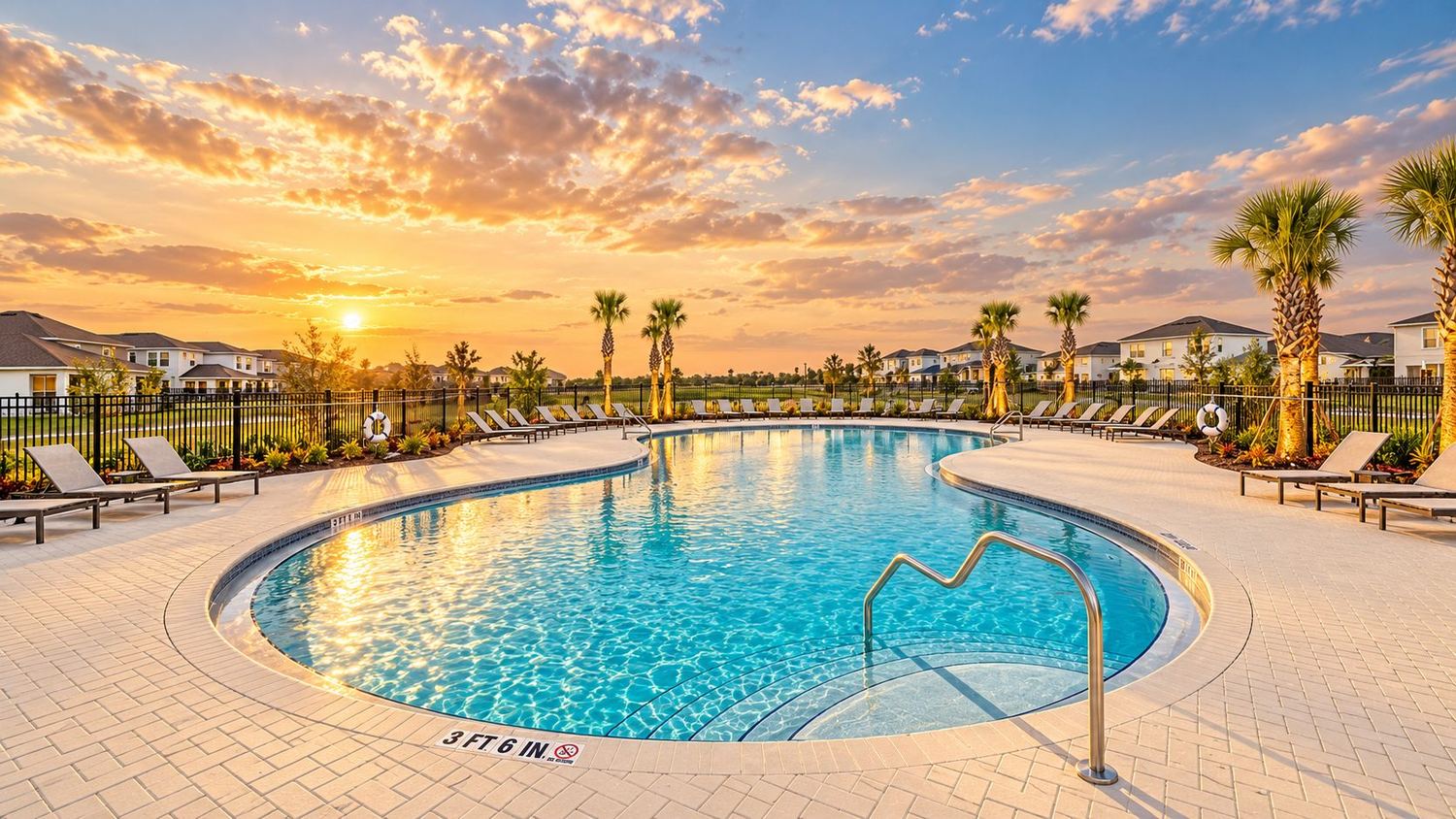 A piscina do Waterstone