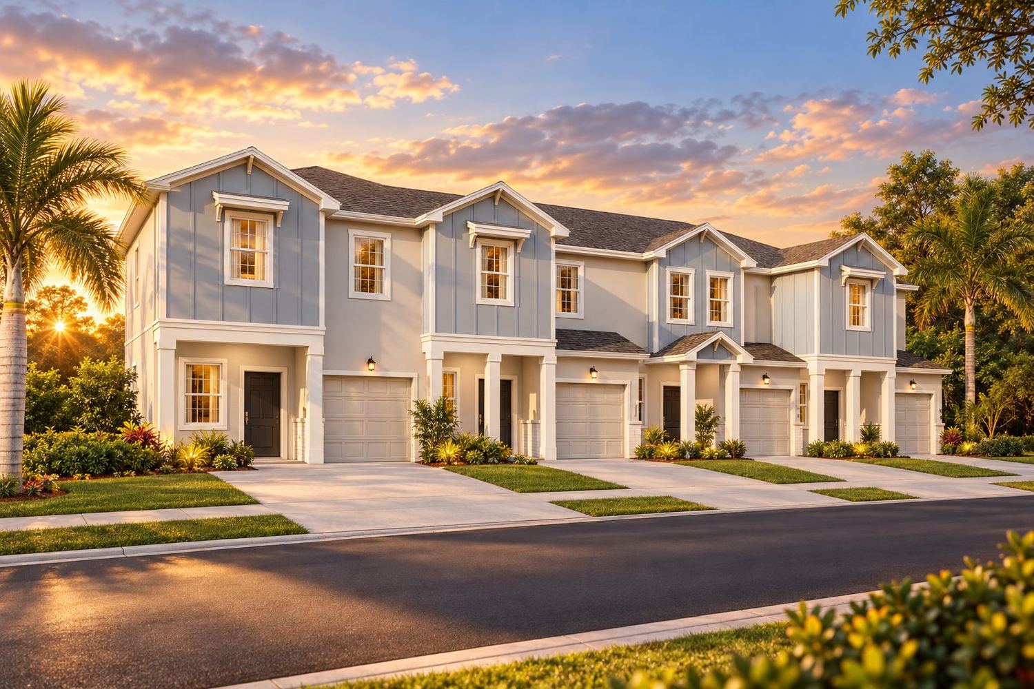Fachada: Overlook Townhomes