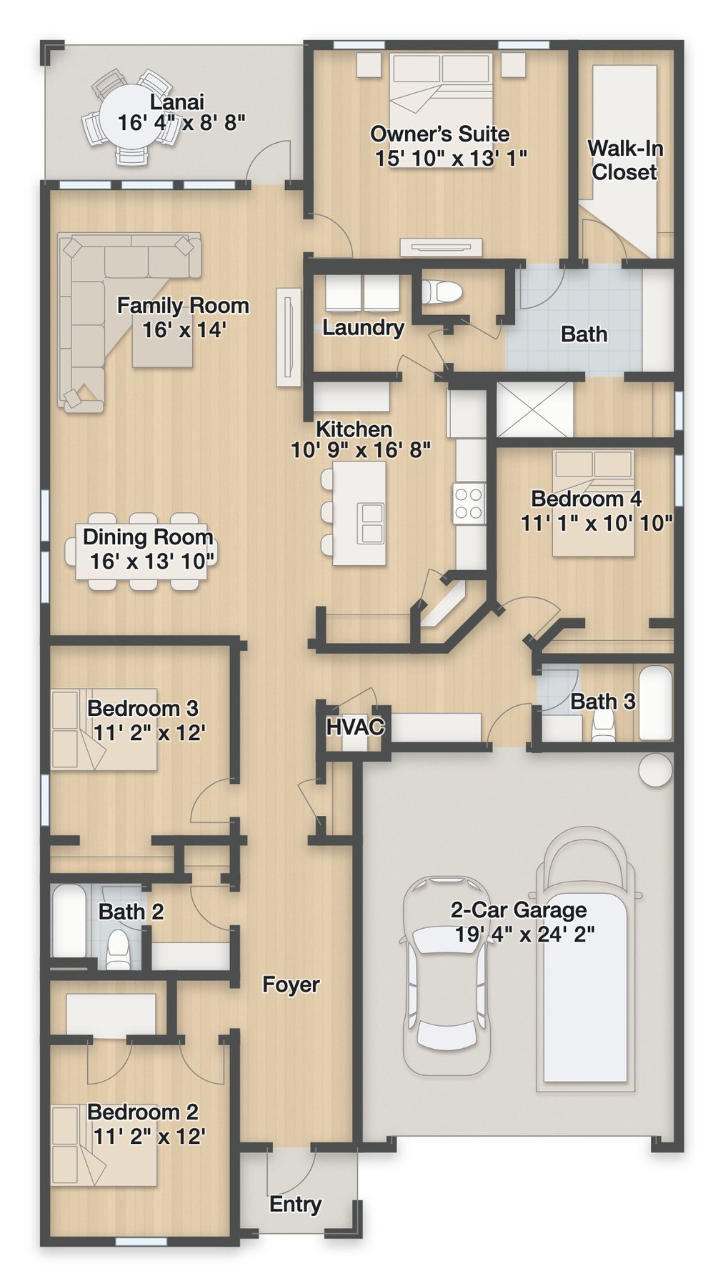 Planta Aspen · 1º andar