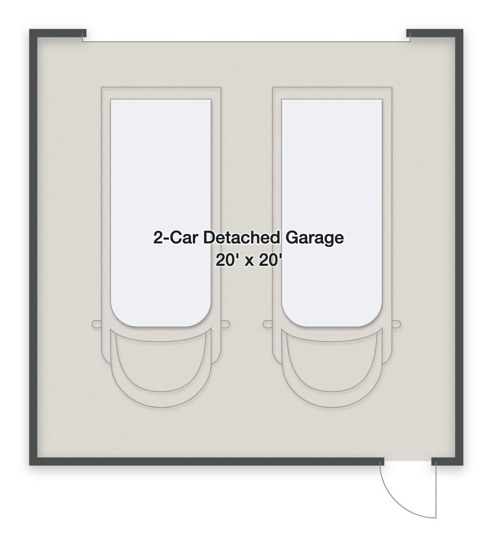 Planta Autumn · Garagem separada