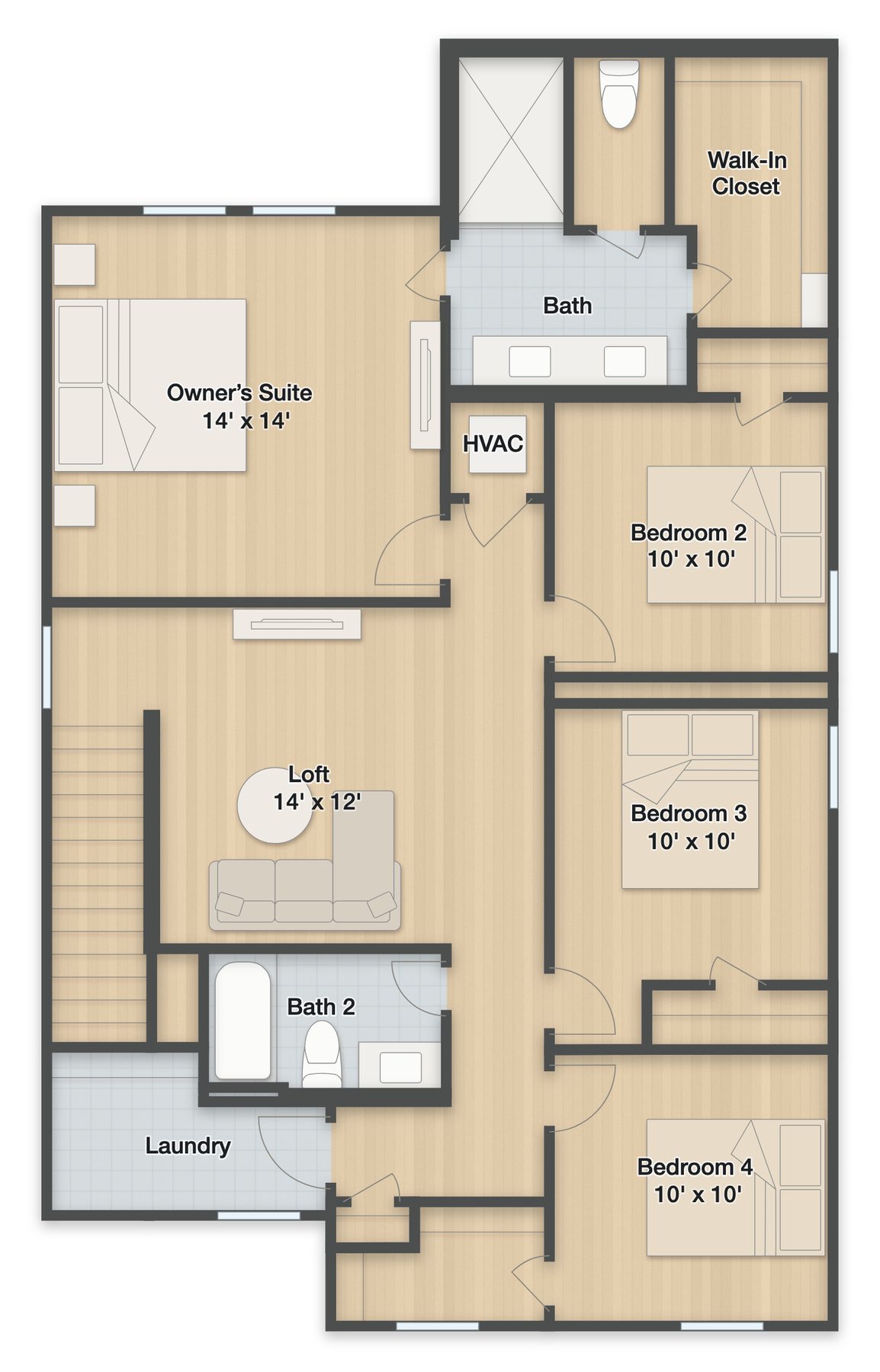 Planta Capri · 2º andar