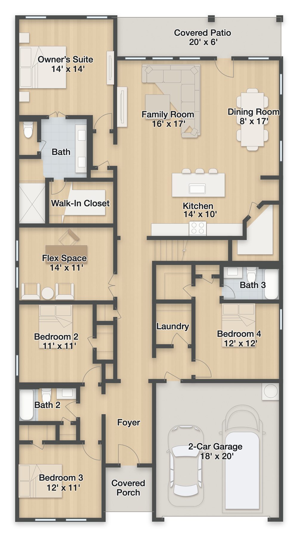 Planta Jagger · 1º andar