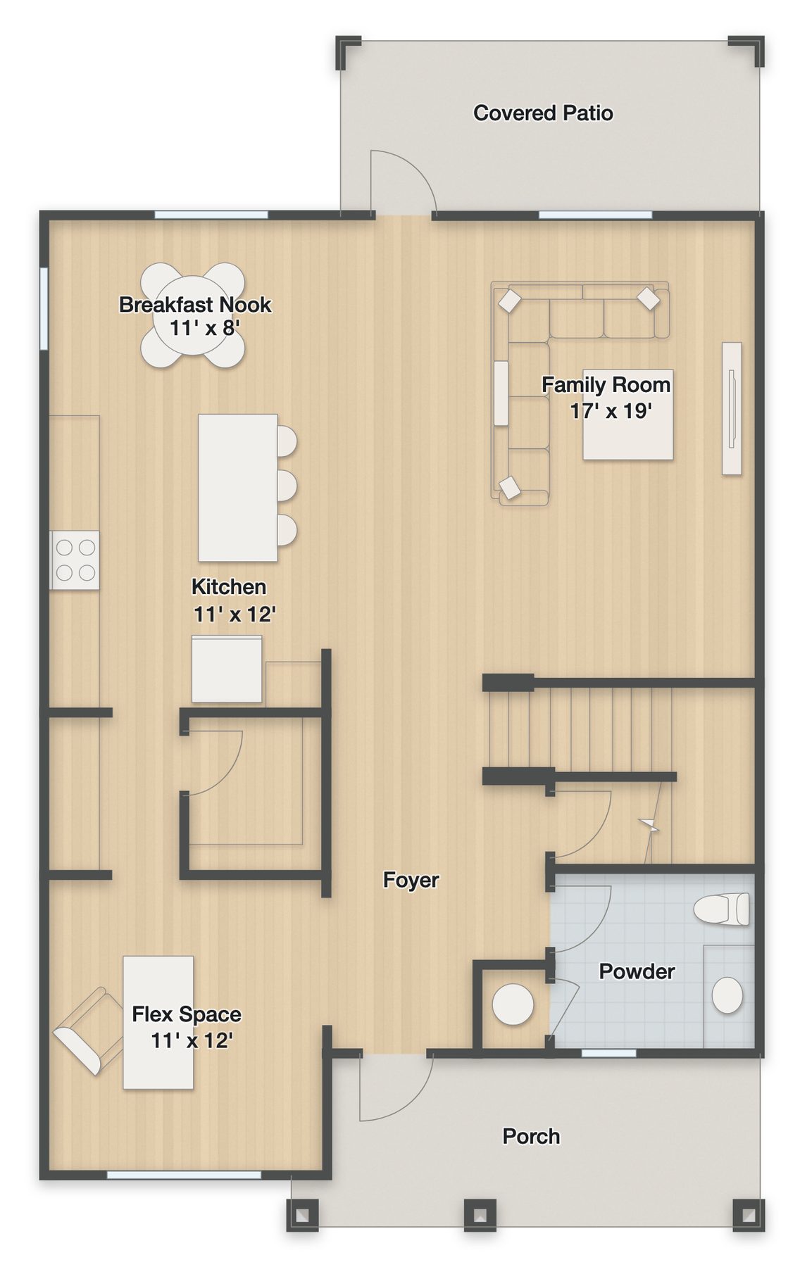 Planta Solona II · 1º andar