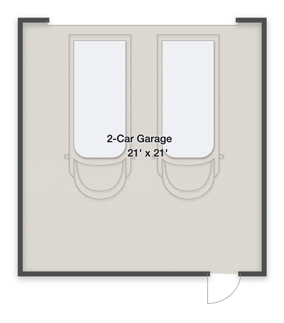 Planta Solona II · Garagem separada