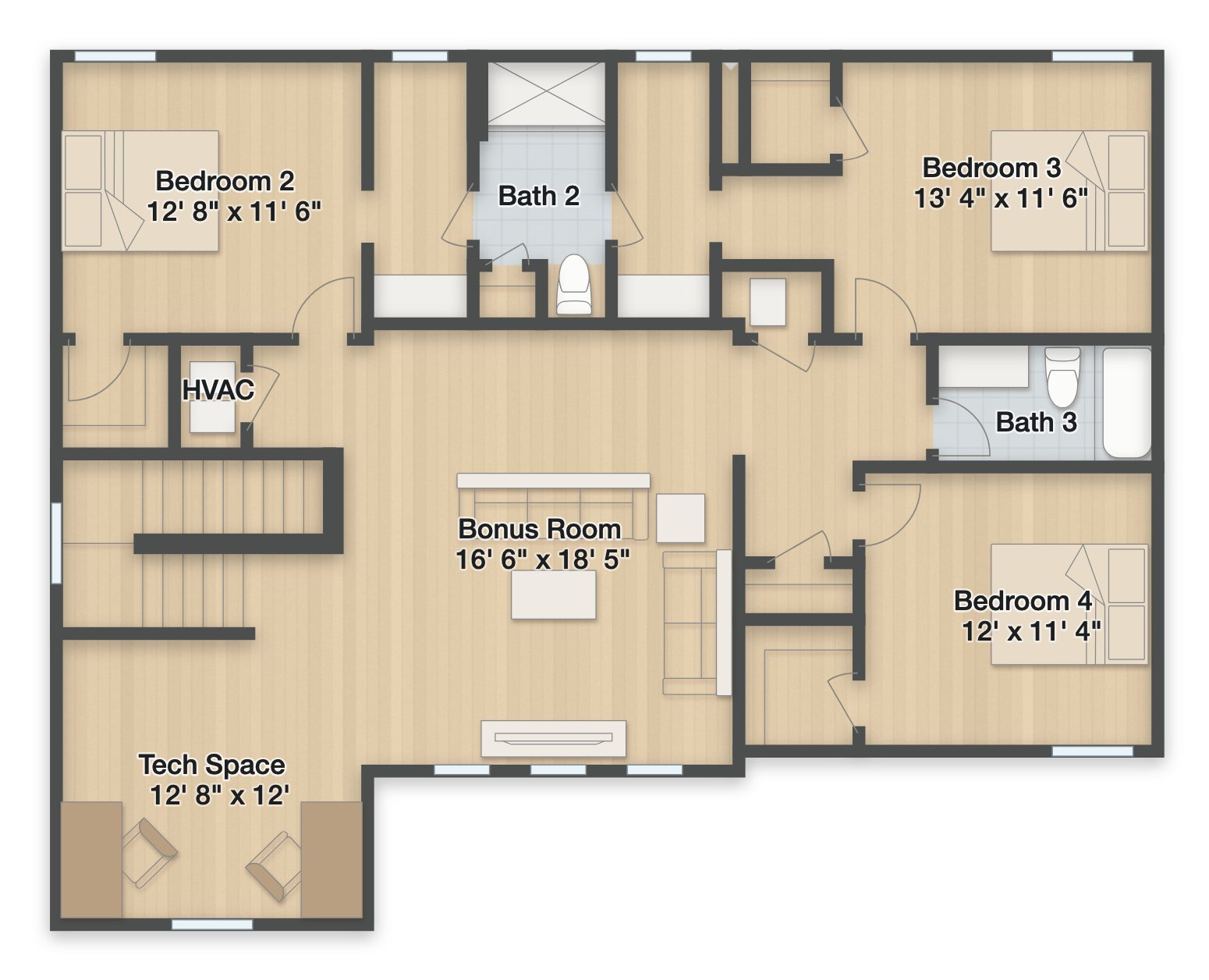 Planta Summerlin · 2º andar