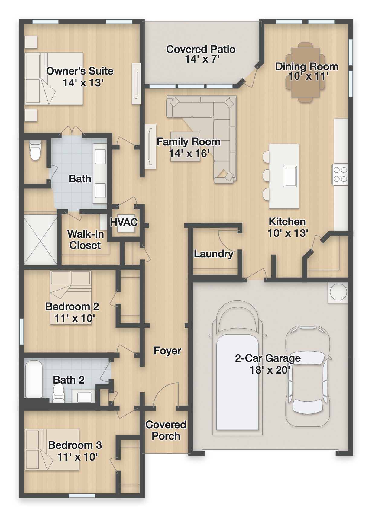 Planta Frey · 1º andar
