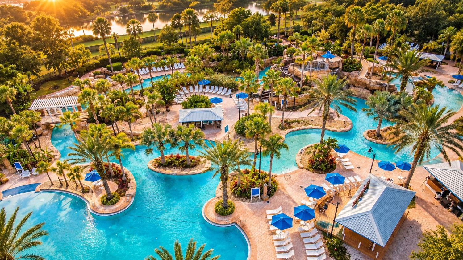 Piscinas de resort