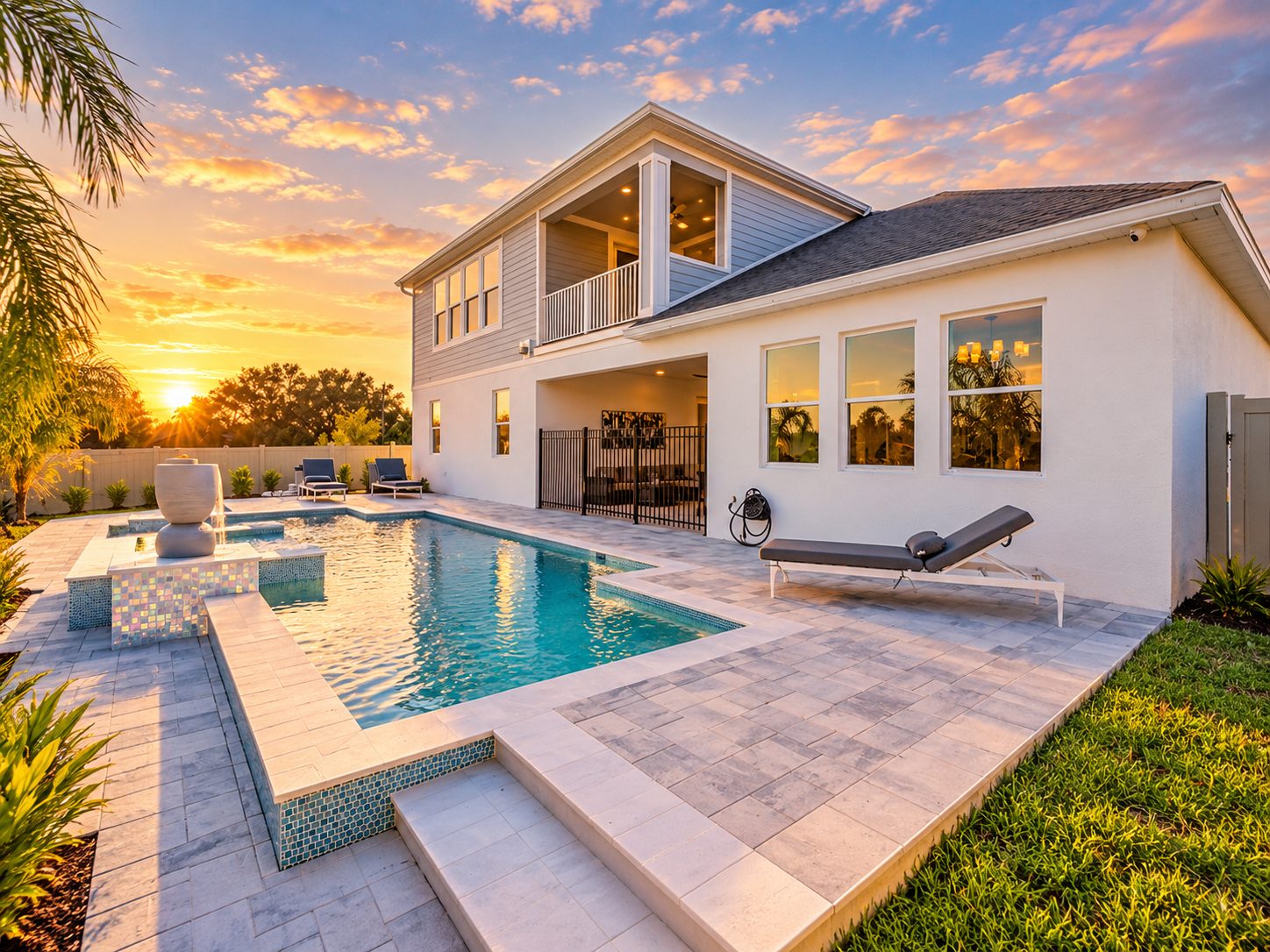 Uma casa do Willow Run com piscina