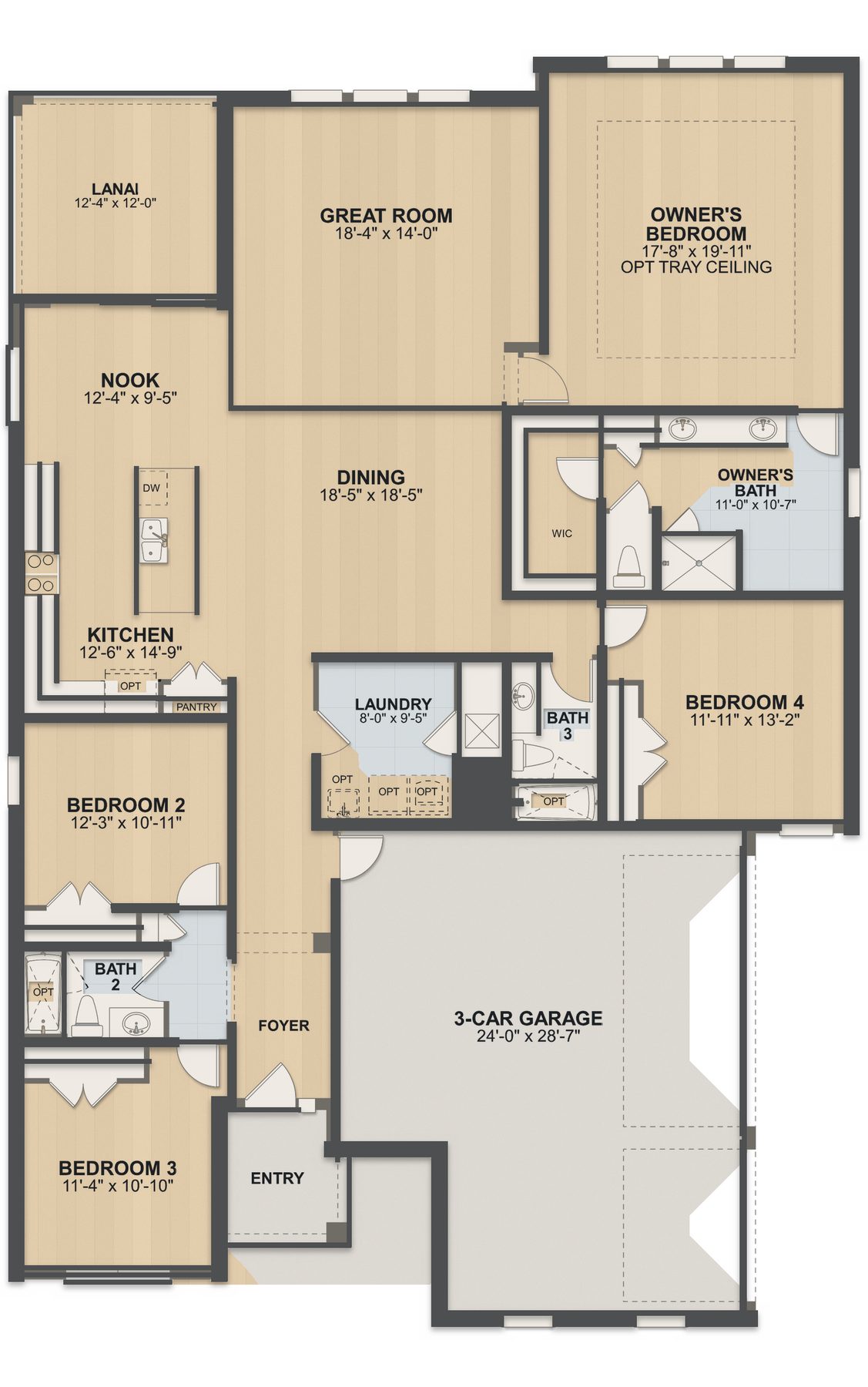 Planta Corina II SL · 1º andar