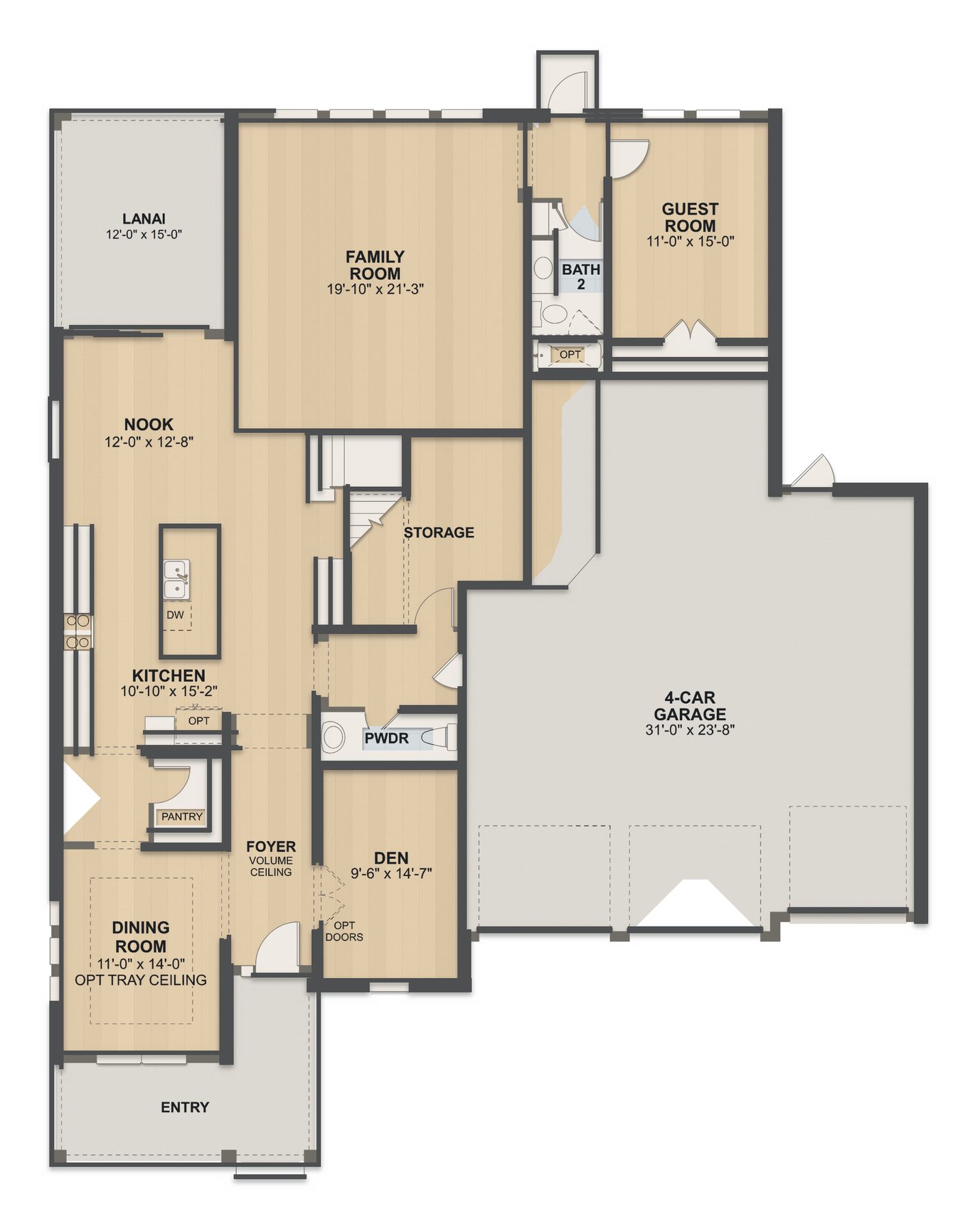 Planta Lake Star · 1º andar