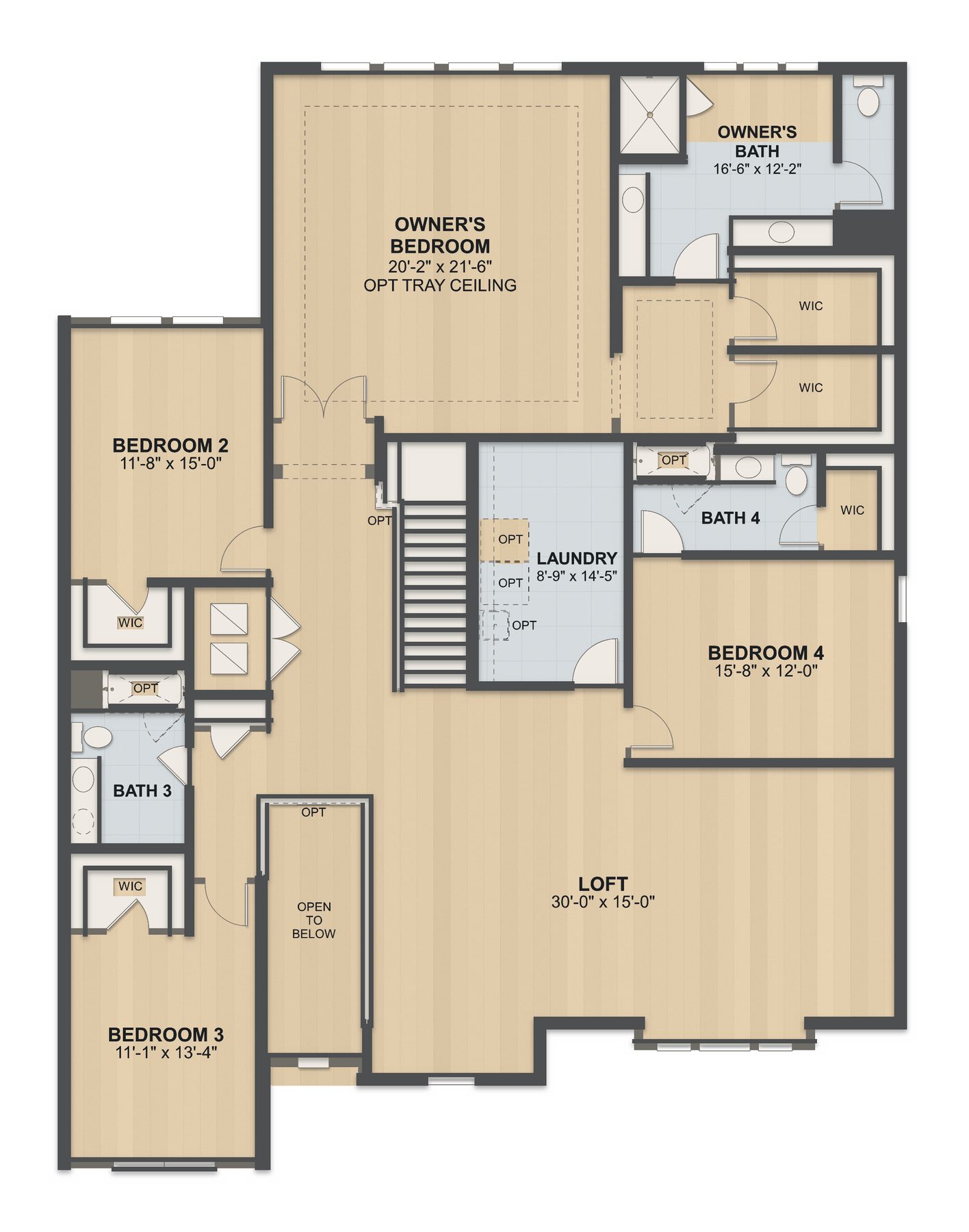 Planta Lake Star · 2º andar