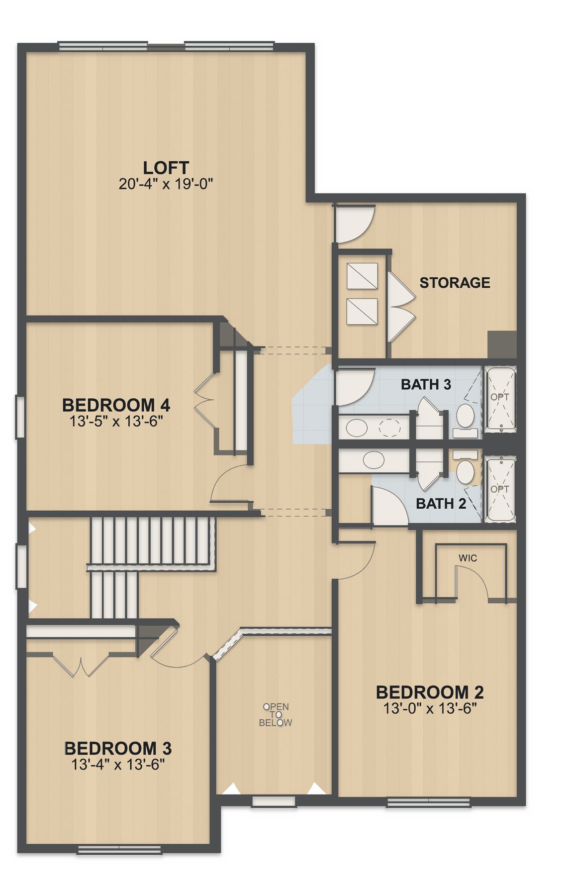 Planta Tradewinds II FL · 2º andar
