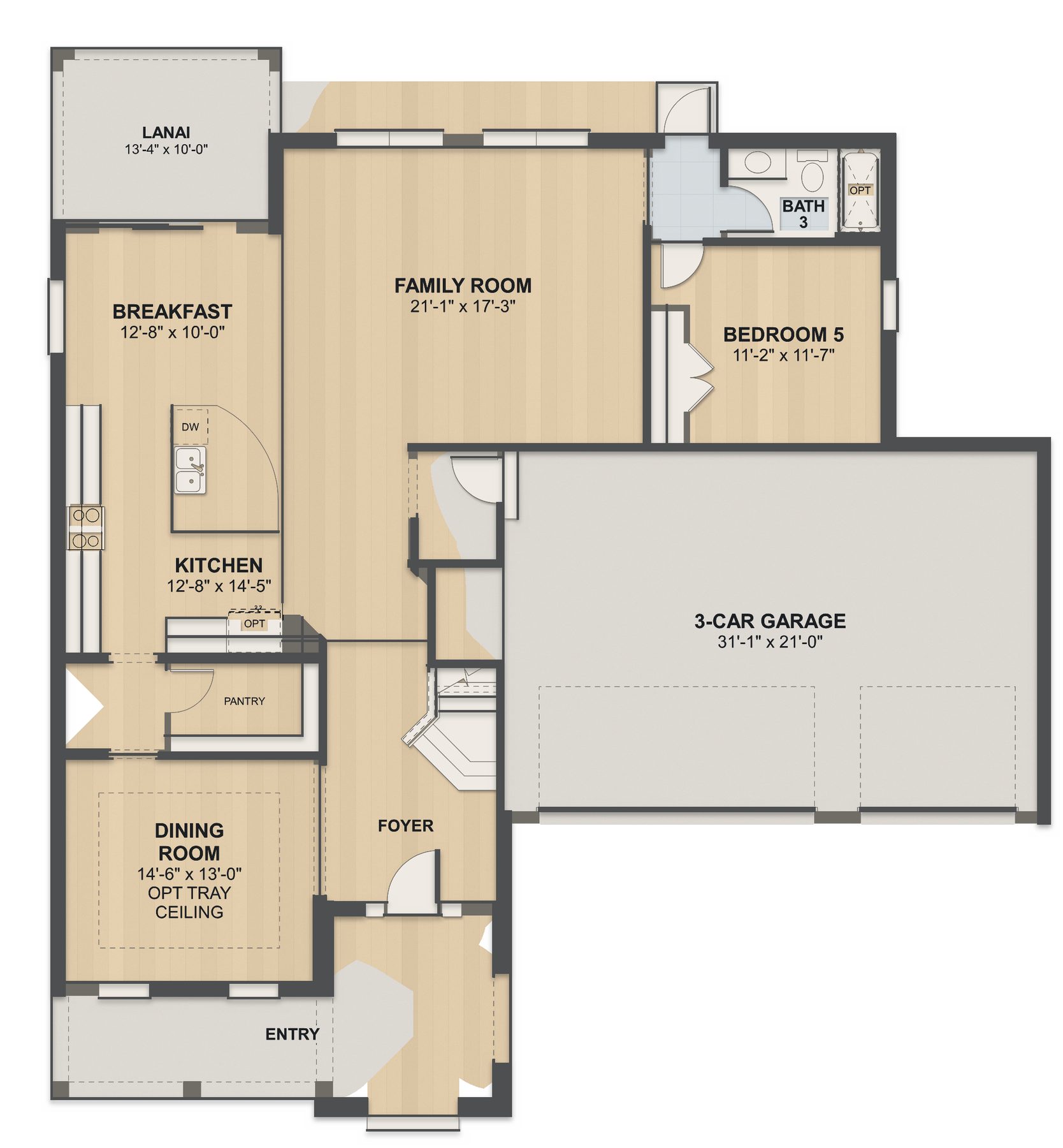 Planta Harmony · 1º andar