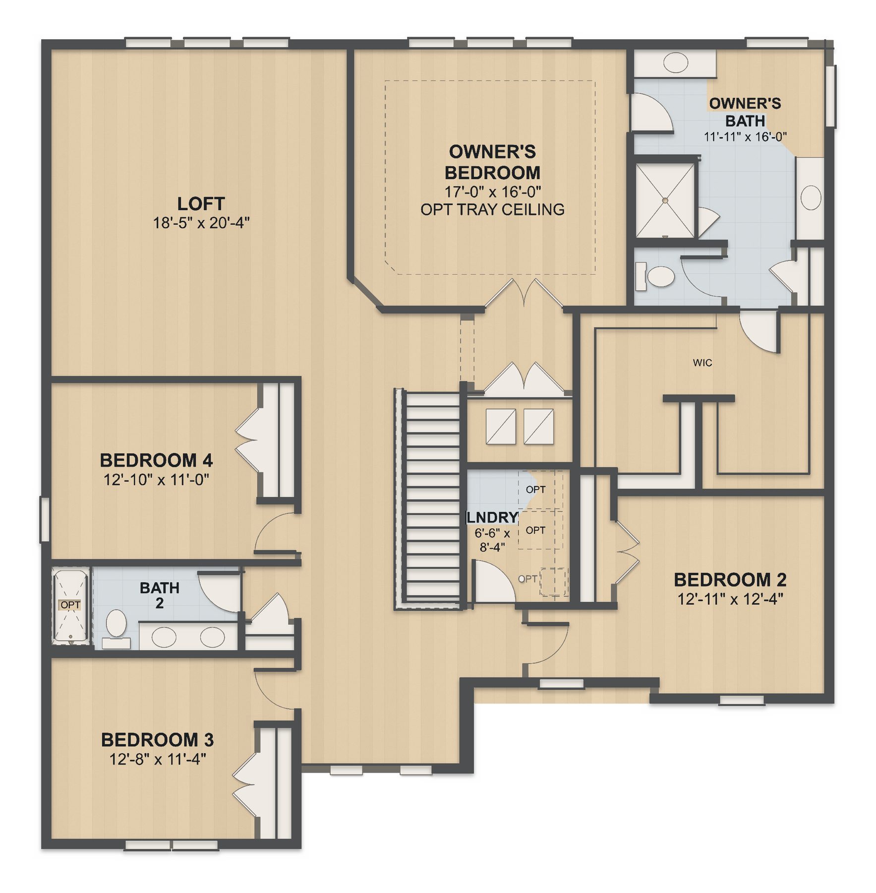 Planta Harmony · 2º andar