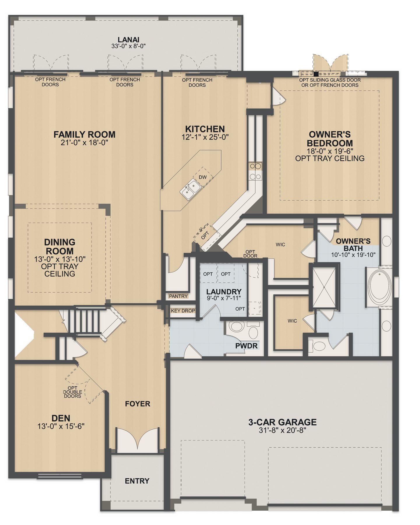 Planta Tradewinds FL · 1º andar