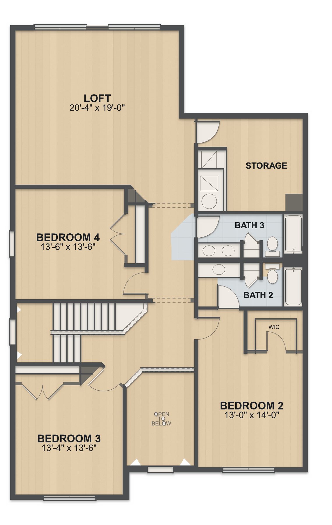 Planta Tradewinds FL · 2º andar