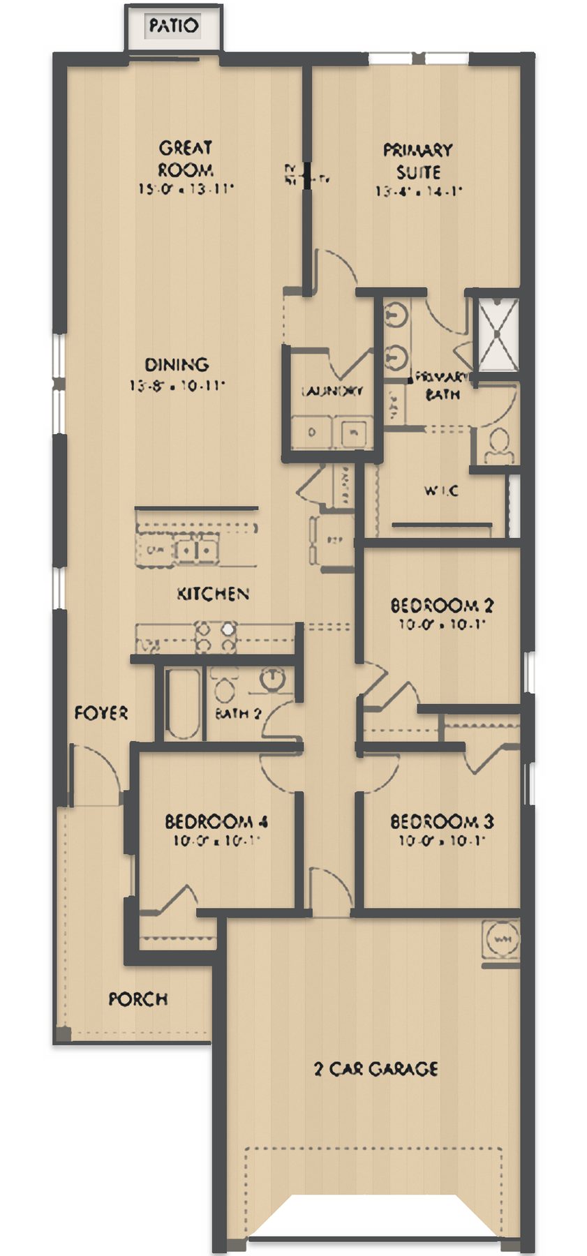 Planta Acadia · 1º andar