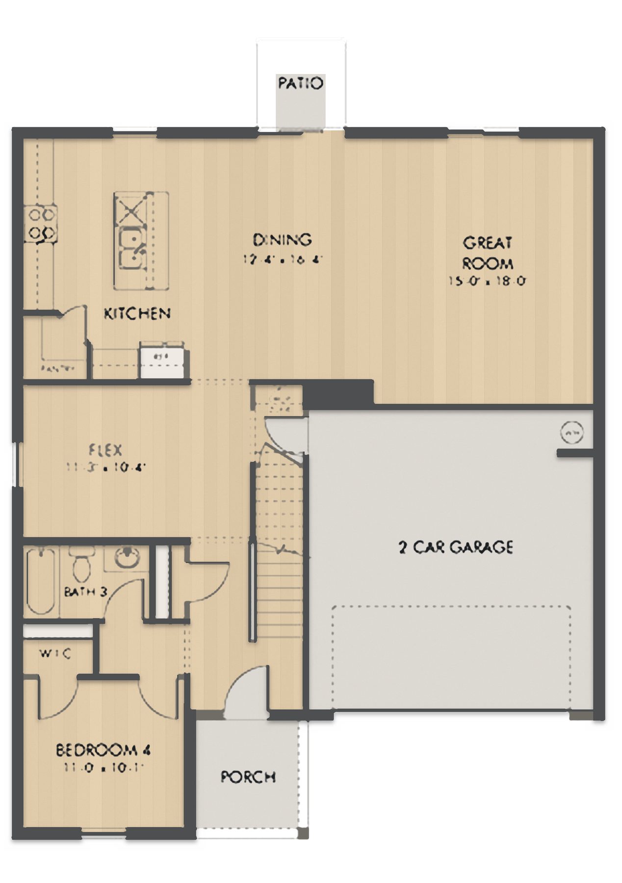 Planta Lotus · 1º andar