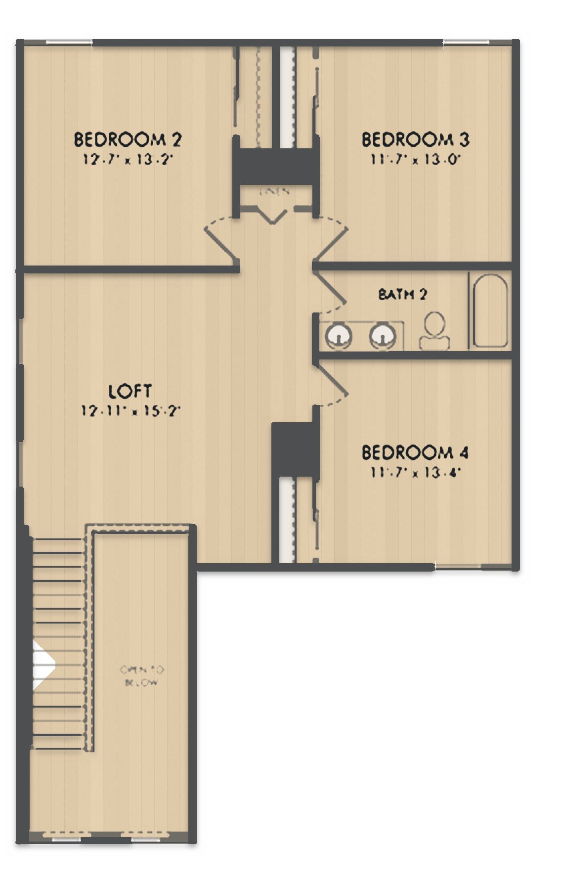 Planta Yellowstone · 2º andar